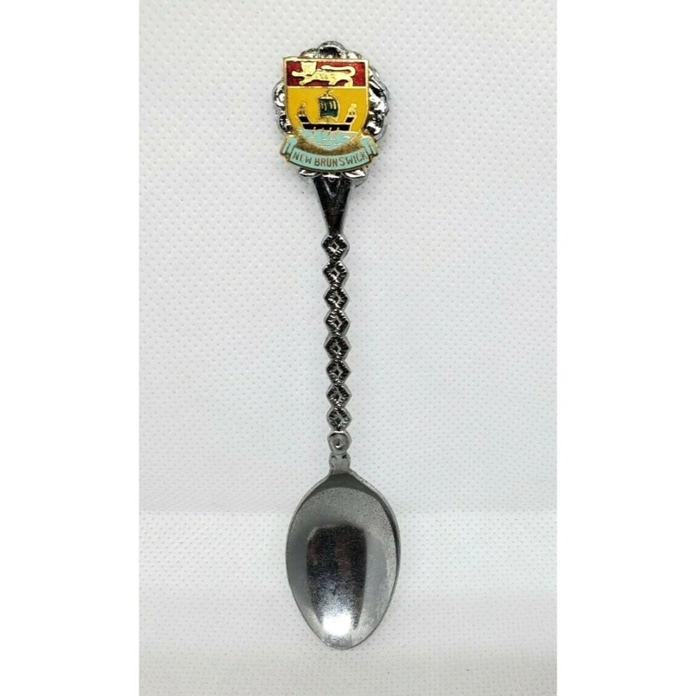 New Brunswick Mini Collectors Vintage Silver Rare Spoon Home Décor